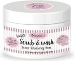 Nacomi Pianka Peelingująco - Myjąca Scrub and Wash Sweet Blueberry Foam 180ml