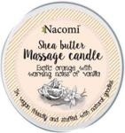 Nacomi Shea Butter Massage Candle Świeca Do Masażu Z Masłem Shea Pomarańcza 150G