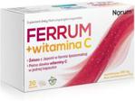 Narum Ferrum + witamina C 300mg 30kaps.