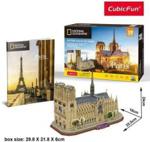 National Geographic Puzzle 3D Notre Dame 128El.