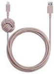 Native Union Night Cable Kabel Lightning z Węzłem 3m (rose)