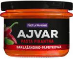 Naturavena 190G Ajvar Pasta Pikantna Bakłażanowo-Paprykowa