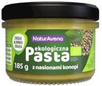 NaturAvena Pasta z Ciecierzycy z Nasionami Konopi i Szpinaku 185g