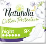 Naturella Podpaski Ze Skrzydełkami Cotton Protection Ultra Night 9 Szt