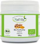 Natvita Kurkuma Mielona Bio 100G