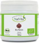 NatVita: Reishi, lakownica żółtawa (ganoderma lucidum) sproszkowana BIO - 100 g