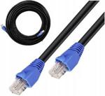 Neku Kabel Patchcord Zewnętrzny Utp Kat.6 Rj45 Lan 20M Czarny (405134Sieciowyoutdooruv)