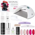 NeoNail Adorable Set Zestaw do hybryd z lampą 21W/48 LED