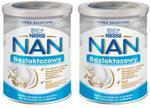 NESTLE NAN Expert Bezlaktozowy W Nietolerancji Laktozy Oraz Biegunce Od Urodzenia 2x400g