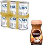 NESTLE NAN OPTIPRO Plus 4 Mleko Modyfikowane Junior dla dzieci po 2. Roku 6x800G + Kawa Nescafe Crema