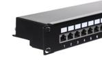 Netrack Patchpanel 19'' 24-Porty Kat. 6 Ftp Lsa Z Półką (104-07)