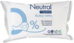 Neutral Baby Wet Wipes Chusteczki Nawilżane Dla Dzieci 63Szt.