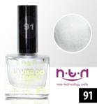 new technology nails 91 Lakier do stempli i blaszek srebrny 10ml