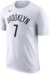 Nike T Shirt Męski Nba Brooklyn Nets Biel