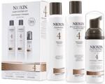 Nioxin Zestaw Leczniczy Przeciw Wypadaniu System 4 Szampon 150ml Odżywka 150ml Kuracja 40ml