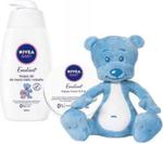 Nivea Baby Emolient Krem Sos 150Ml + Żel Do Mycia Ciała I Włosów 500 Dodatkowo Miś