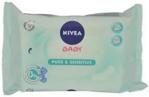 Nivea Baby Pure & Sensitive Chusteczki Pielęgnacyjne Dla Dzieci (Cleansing Wipes) 63 Pcs