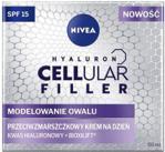 Nivea Hyaluron Cellular Filler Przeciwzmarszczkowy Krem Na Dzień Spf15 Modelowanie Owalu 50Ml