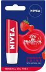 NIVEA PIELĘGNUJĄCA POMADKA DO UST STRAWBERRY SHINE 5,5ML