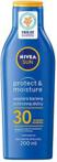 Nivea Sun Protect & Moisture Wysoka Ochrona Przeciwsłoneczna Balsam 30Spf 200Ml