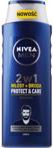 Nivea Szampon do włosów i brody Men Protect & Care 400ml