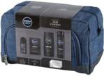 Nivea Zestaw Prezentowy Men Deep Pianka Do Golenia 200ml + Żel Pod Prysznic 250ml + Woda Po Goleniu 100ml + Dezodorant Roll-On 50ml