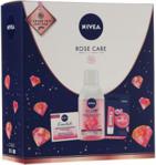 Nivea Zestaw Prezentowy Rose Care Krem Odżywczy Na Dzień 50ml + Płyn Micelarny 200ml + Pomadka