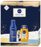 Nivea Zestaw Touch Of Goldmleczko Do Ciała 250ml + Olejek Pod Prysznic 200ml + Antyperspirant W Kulce 50ml