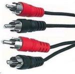 NO-NAME PREMIUMCORD Kabel audio 2x Cinch - 2x Cinch (RCA, M/M) 10m (kjackcmm2-10)