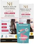Noble Health Class A Collagen kolagen 2x 90 tabl + Flamingo Hair Food żelki 20 szt
