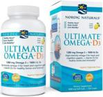 Nordic Naturals Kwasy Omega + Witamina D3 Ultimate Omega-D3 O Smaku Cytrynowym 120 kaps