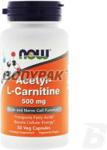 NOW Foods Acetyl L-Carnitine 500mg - 50 kaps.