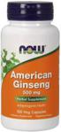 Now Foods American Ginseng 500Mg 100 kaps.