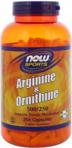 Now Foods Arginina i Ornityna 500/250 250 kaps