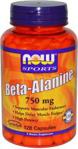 Now Foods Beta Alanine 750Mg 120 kaps.