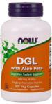 Now Foods Dgl Lukrecja Z Aloe Vera 100 kaps