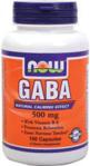 Now Foods Gaba 500 + B6 200 Kap