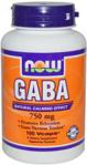 NOW Foods GABA 750mg 100 kaps