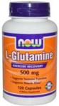 Now Foods L-Glutamina 500mg 120 kaps.