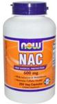 Now Foods NAC 600mg 250 kaps.