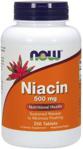 Now Foods Niacin 500mg Vitamin B3 250 kaps.