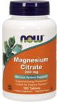 Now Foods Now Cytrynian Magnezu 200 mg 100 tabl