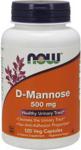 Now Foods Now D-Mannose 500 mg 120Veg caps