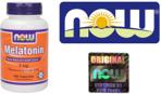 Now Foods Now Foods Melatonina 3mg 180 kaps.