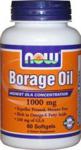 Now Foods Olej z ogórecznika Borage Oil 1000mg 60 kaps