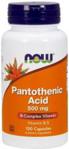 Now Foods Pantothenic Acid 500mg 250 kaps