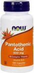 Now Foods Pantothenic Acid Vitamin B5 500Mg 100 kaps.