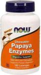 Now Foods Papaya Enzymes Chewable 180 kaps.