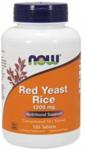 Now Foods Red Yeast Rice 1200 mg (Czerwony ryż) 120 tabl.