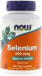 Now Foods Selen 200Mcg 180 kaps.